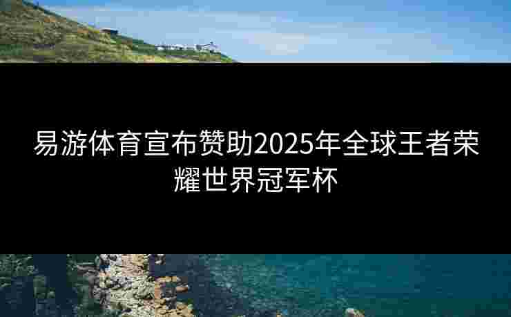 易游体育宣布赞助2025年全球王者荣耀世界冠军杯