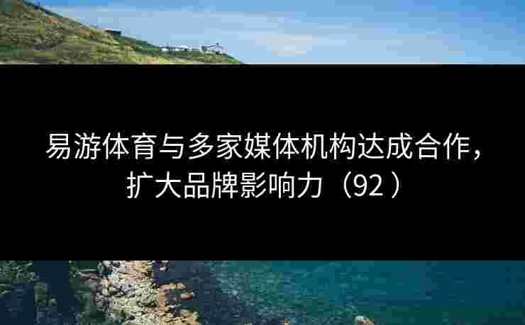 易游体育与多家媒体机构达成合作，扩大品牌影响力（92 ）